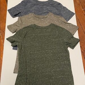 Jumping Beans Boys Size 5 & 6 Short Sleeve T-Shirt Set Green, Blue, Dark Green